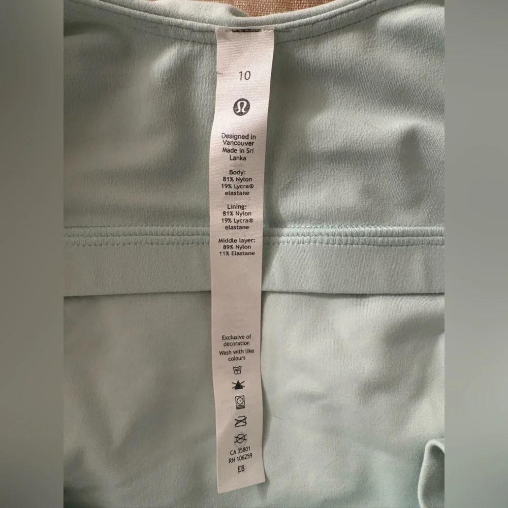 Lululemon Athletica Align Light Green Crop Top - Picture 6 of 7